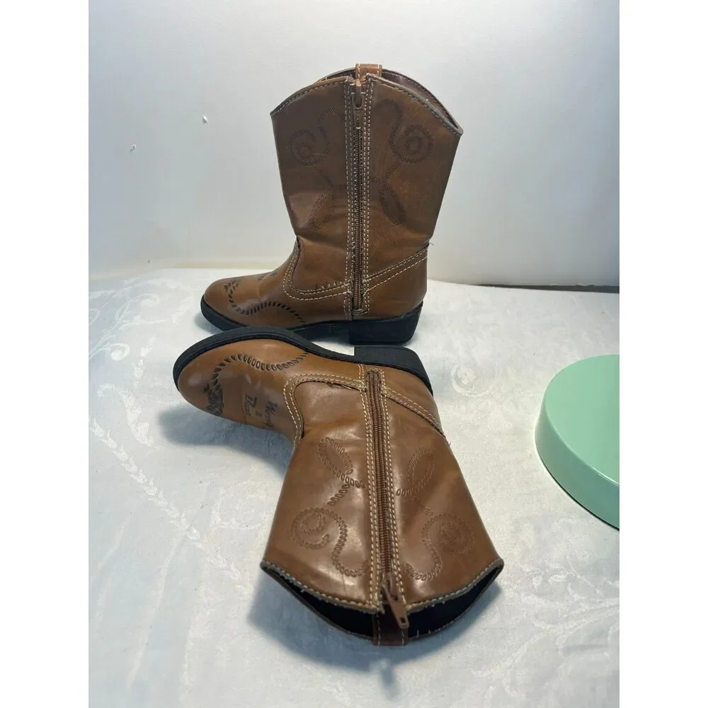 Disney Pixar Rare Toy Story 3 Rodeo Cowboy Boots Woody Buzz Sz 7 Toddler